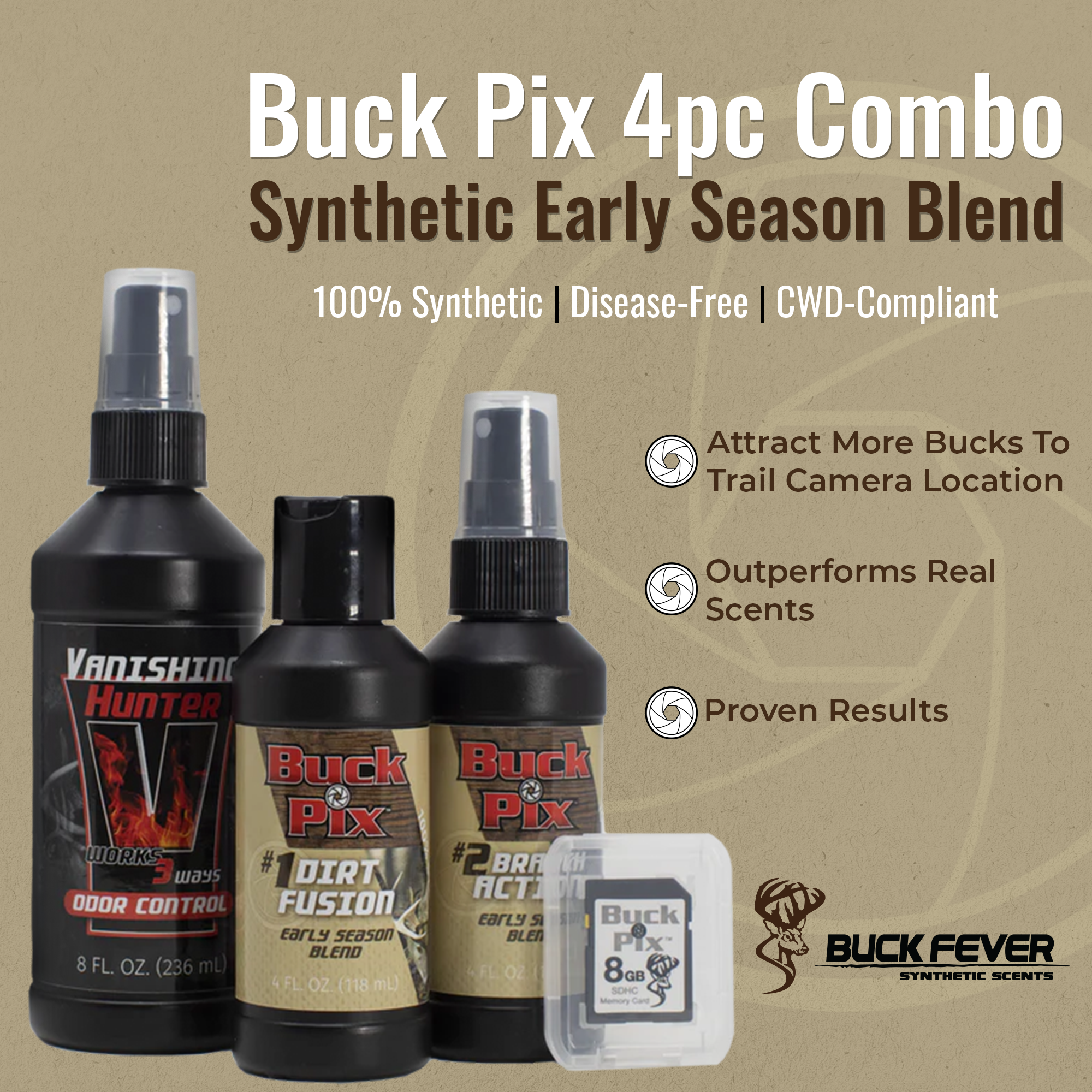 Buck Fever Buck Pix Combo Kit